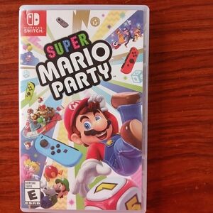 Super mario party nintendo switch case